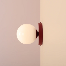 Kinkiet BALL wall II RED WINE S 1126C15_S Aldex
