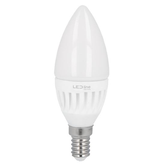 Żarówka LED line PRIME LED E14 5W 6500K 700lm 170-250V C37 ŚWIECZKA