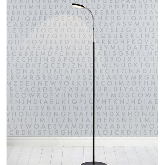 Lampa podłogowa Flex 1L czarna Markslojd