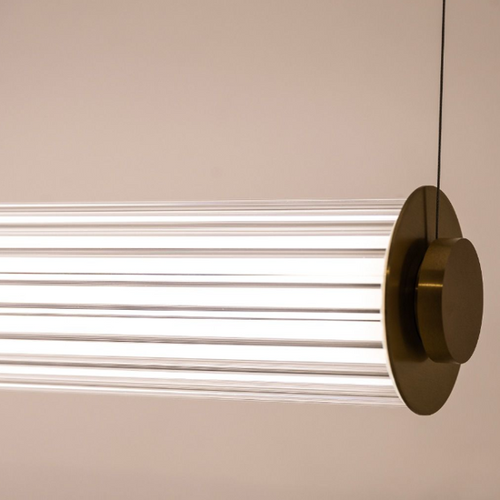 Lampa wisząca COMO mosiądz ZUMA LINE 002177-030010