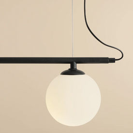 Lampa wisząca Beryl 2 czarna