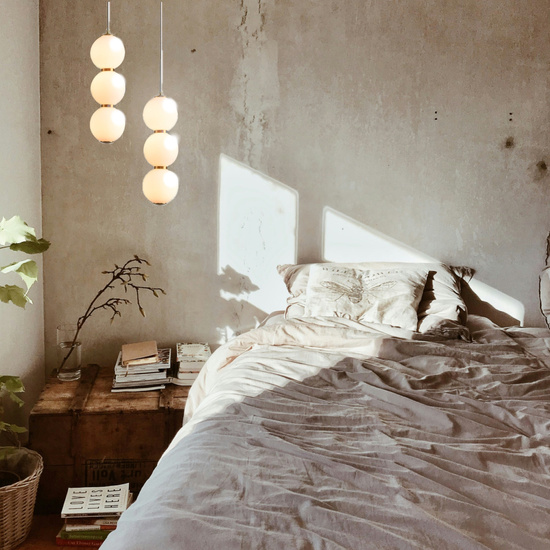 Lampa wisząca PERLA LED czarna Step into design