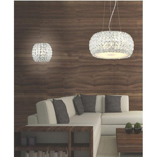 Lampa wisząca Sophia 3 z kryształami AZ0520 AZzardo