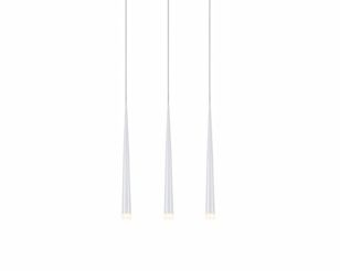 Lampa wisząca Stylo 3 biała Azzardo