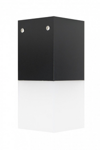 Plafon zewnętrzny czarny CUBE MAX CB-MAX S BL SU-MA