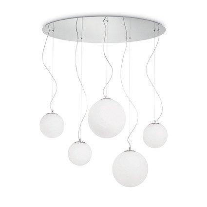 LAMPA WISZĄCA MAPA BIANCO SP5 043562 IDEAL LUX