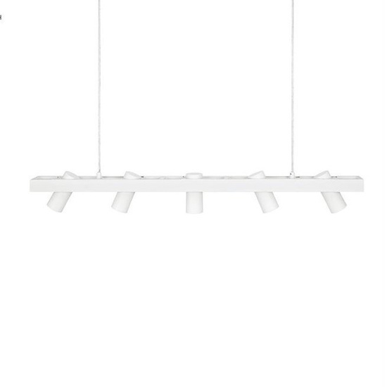 Biała kierunkowa lampa wisząca Torino Markslojd
