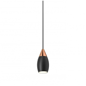 Lampa wisząca  Tentor rose gold AZ3085 + Chalice black AZ3088 Azzardo