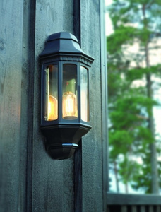 Kinkiet zewnętrzny Genova Norlys art.170 czarny