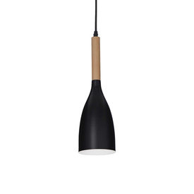 LAMPA WISZĄCA MANHATTAN SP1 BLACK 110752 IDEAL LUX