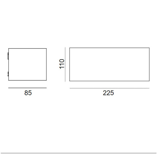 Kinkiet zewnętrzny Asker Norlys art. 5102