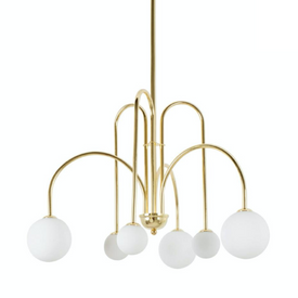 MOOSEE lampa wisząca NERI złota