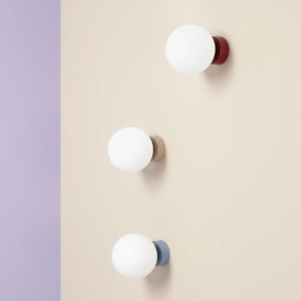 Kinkiet BALL wall RED WINE S 1076C15_S Aldex