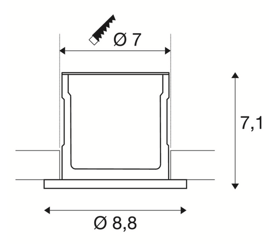 Lampa ogrodowa KAMUELA 1001015