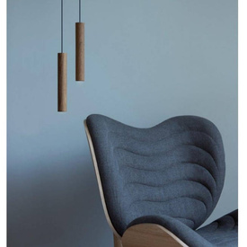 Lampa wisząca Chimes ciemny dąb UMAGE