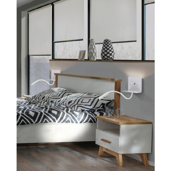 Kinkiet Vera White Azzardo