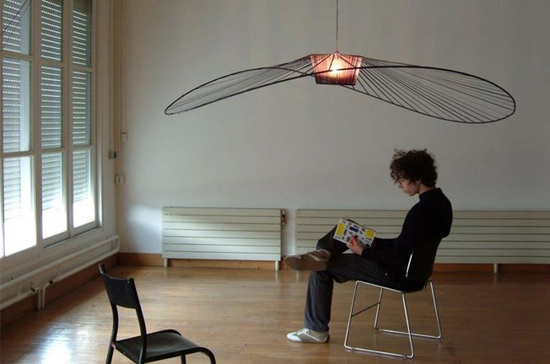 LAMPA WISZĄCA VERTIGO BIAŁA - 140 cm
