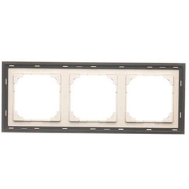 Ramka trójkrotna Simon 55 DUO szampańska