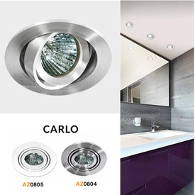 Wpust - kierunkowa oprawa techniczna CARLO ALUMINIUM Azzardo