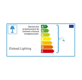 Zwis Livingston FE/LIVINGSTN/P/M Elstead Lighting
