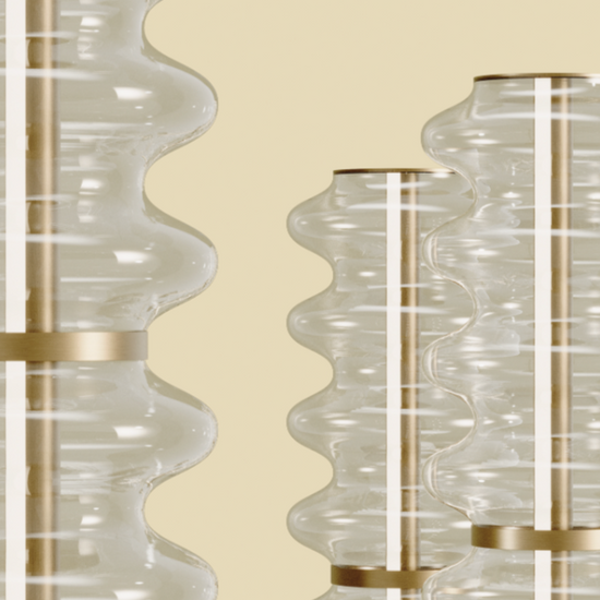 Lampa podłogowa VITREE P1346/ORO Aromas