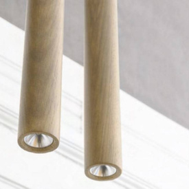 Lampa wisząca Chimes Tall dąb UMAGE