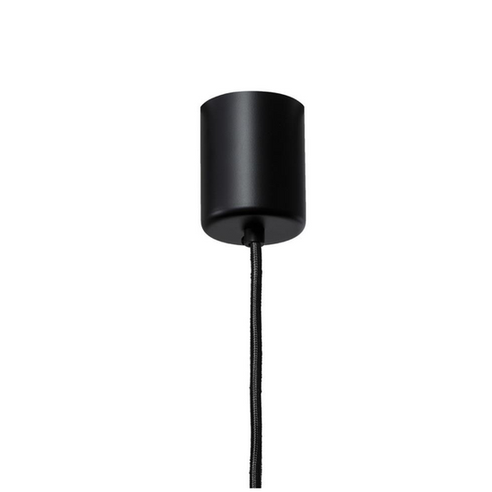 Lampa wisząca MERIDA BLACK L czarna KASPA