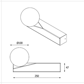 Kinkiet Kvarc G9 Cleoni