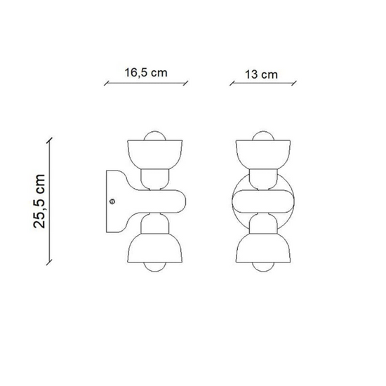 Kinkiet BERIMBAU C2601 Ferroluce