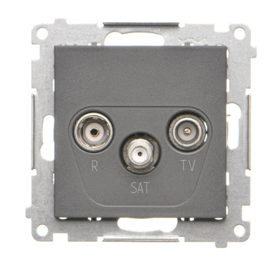 Gniazdo antenowe R-TV-SAT  Simon 55 