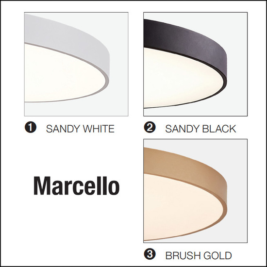 Biała lampa Marcello 40 + pilot do sterowania AZ5087