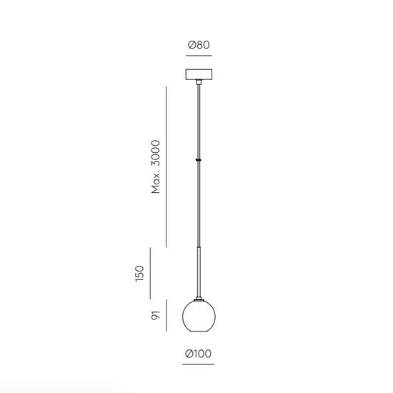 Lampa wisząca C1230/13 Aromas 