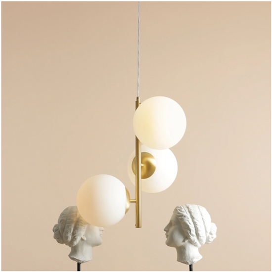 Lampa wisząca FIN 3 BRASS M Aldex