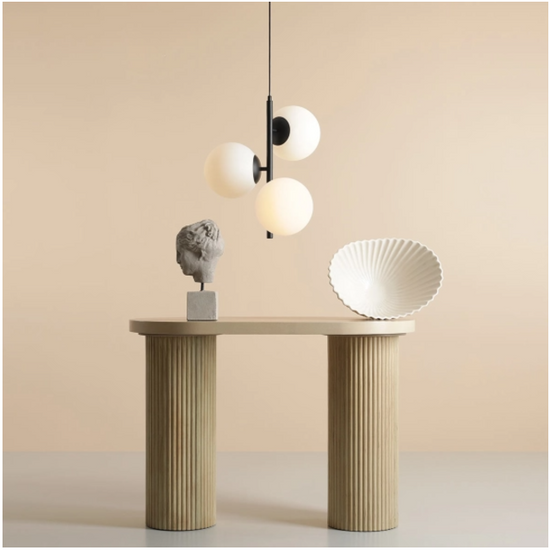 Lampa wisząca FIN 3 BLACK M Aldex