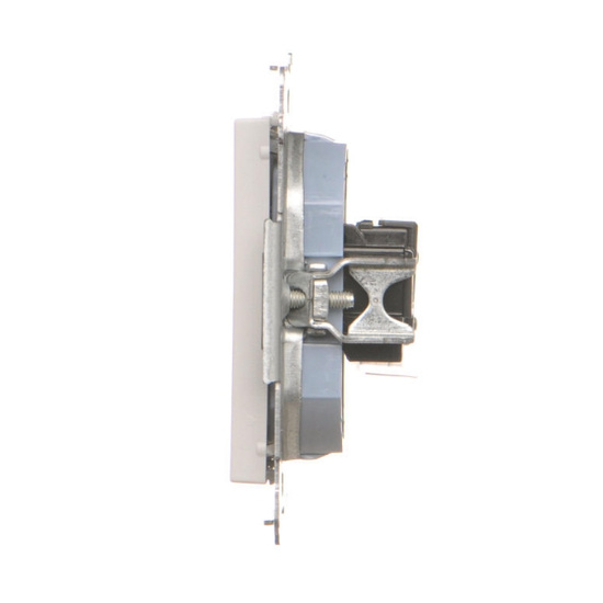 Gniazdo komputerowe RJ45 kat. 5e + telefoniczne RJ12 Simon 55 