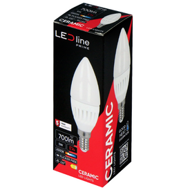 Żarówka LED line PRIME LED E14 5W 6500K 700lm 170-250V C37 ŚWIECZKA