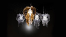 Lampa wisząca Aria Gold Small Slamp 