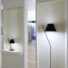 Lampa Stojąca La Petite Floor - Black Artemide
