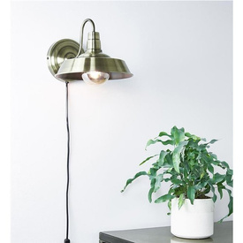 Kinkiet Grimsby Markslojd 107908 złoto antyczne