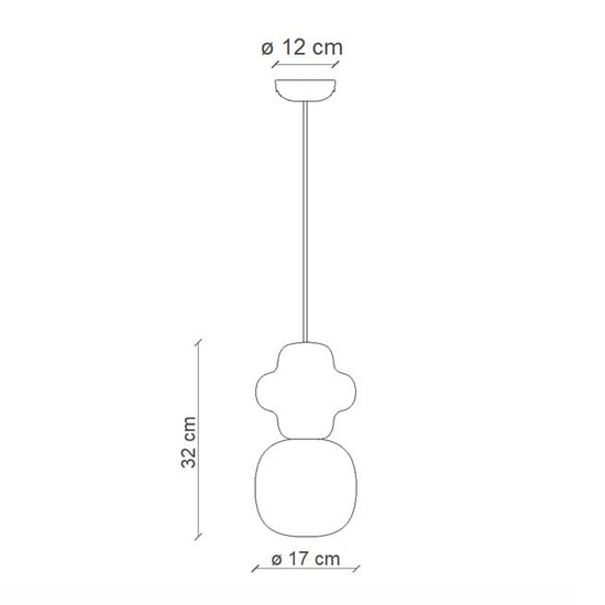 Lampa wisząca copacabana ferroluce C2681 Ferroluce