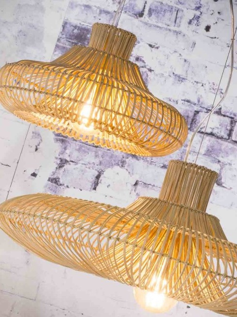 Lampa wisząca Kalahari rattanowa pojedyncza GOOD&MOJO