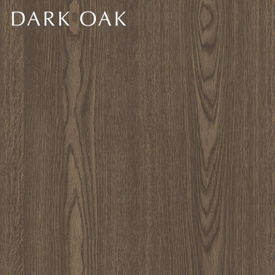 Kinkiet/Plafon Clava Up wood M - 35 cm, ciemny dąb Umage