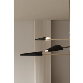 Lampa wisząca BION C1306/6/ORO Aromas 