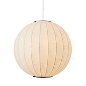 Lampa wisząca SILK biała 30 cm