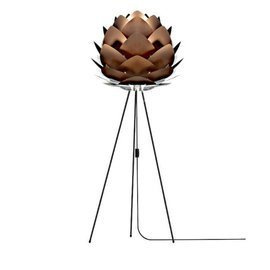 Lampa stojąca tripod SILVIA medium bronze UMAGE 