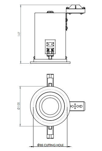 OPRAWA OGNIOODPORNA DO ZABUDOWY TARO 5672