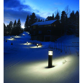Słupek zewnętrzny LED Egersund Norlys art 5066 grafitowy 108cm 4000K