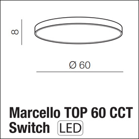 Plafon Marcello TOP 60 AZ5081