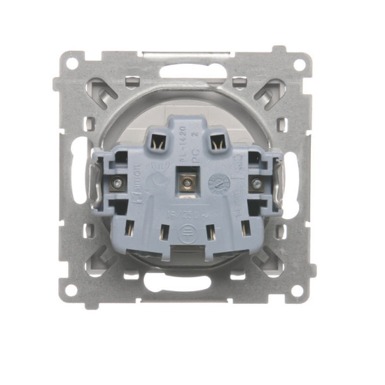 Gniazdo wtyczkowe pojedyncze z uziemieniem Simon 55 TGZ1CZ.01/143