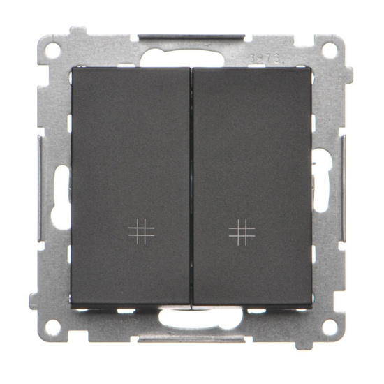 Łącznik krzyżowy podwójny piktogram Simon 55